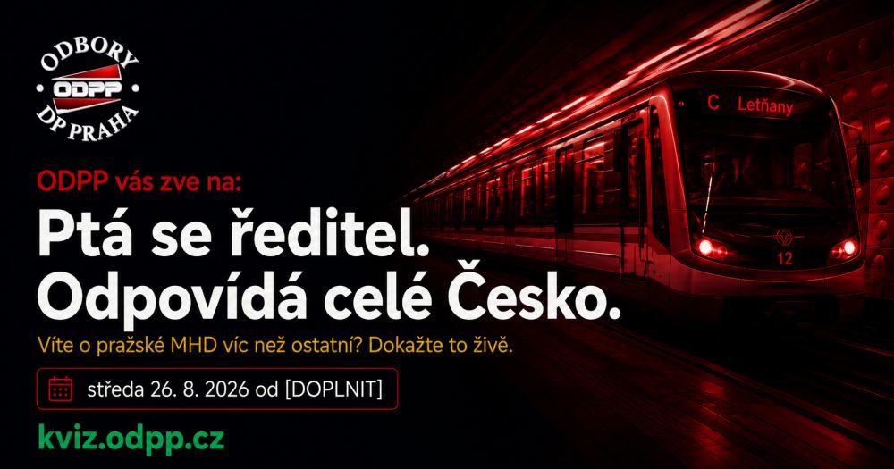 ODPP vás zve na: Ptá se ředitel. Odpovídá celé Česko.
